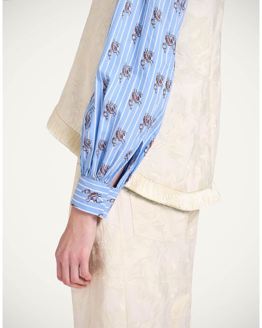 LaDoubleJ Blue La Scala Top