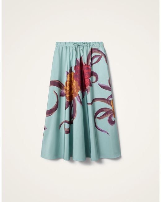 LaDoubleJ White Drawstring Skirt