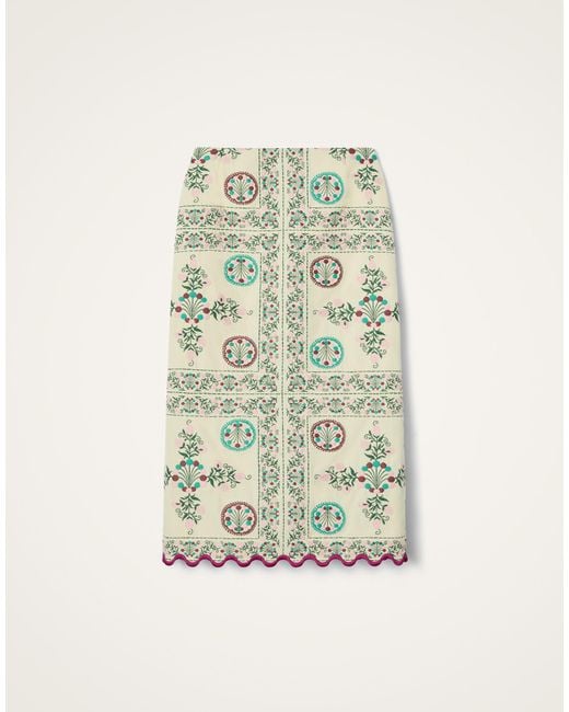 LaDoubleJ Natural Pencil Skirt