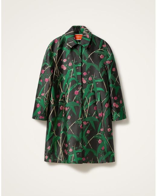 LaDoubleJ Green Boxy Coat
