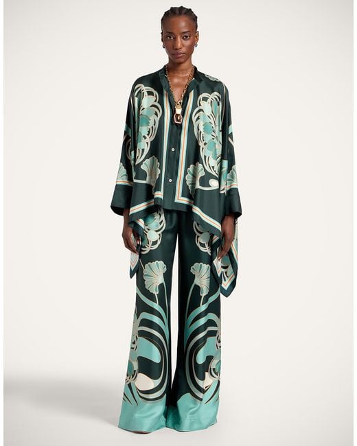 LaDoubleJ Green Foulard Shirt