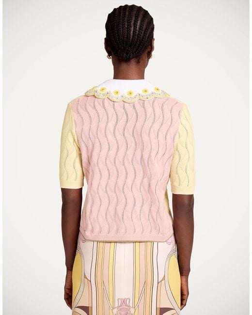 LaDoubleJ Natural Crop Polo