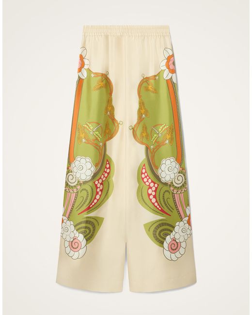 LaDoubleJ Metallic Palazzo Pants