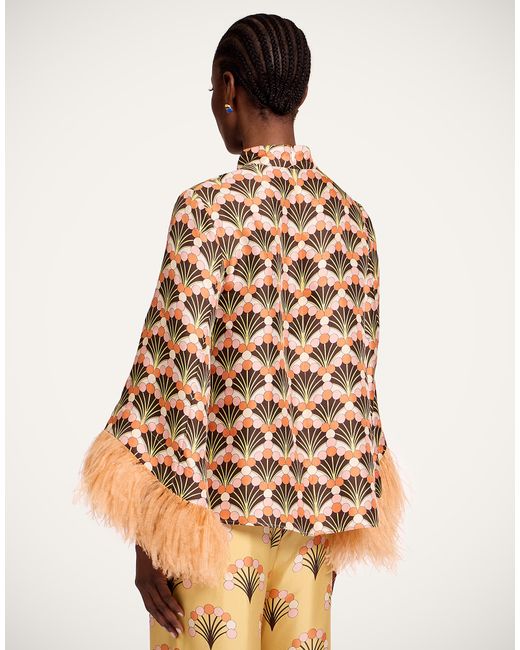 LaDoubleJ Brown Make An Exit Top