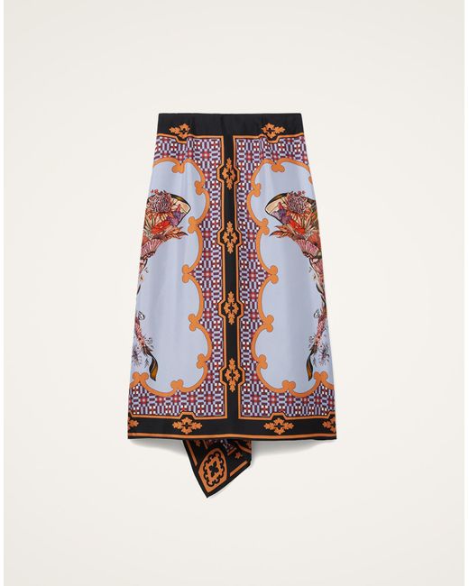 LaDoubleJ Natural Scarf Skirt