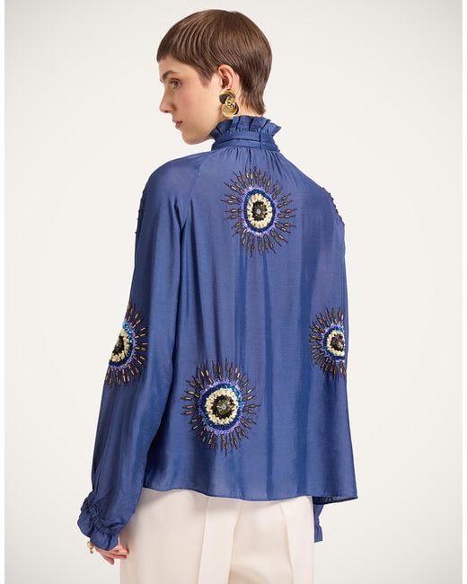 LaDoubleJ Blue Cerere Blouse