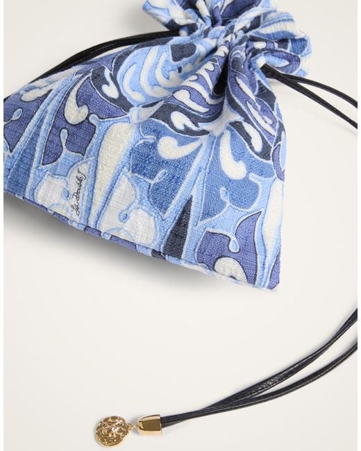 LaDoubleJ Blue Dustbag Pochette