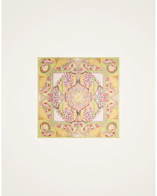 LaDoubleJ Multicolor Reversible Foulard 90