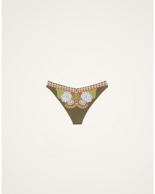 LaDoubleJ White Mirage Bikini Bottom