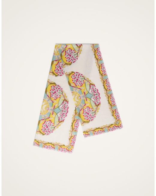LaDoubleJ Purple Scarf (70X180)