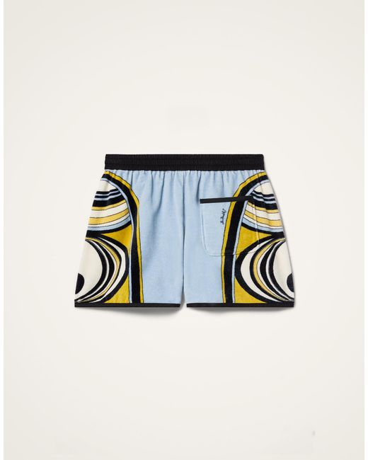 LaDoubleJ White Pull-Up Shorts