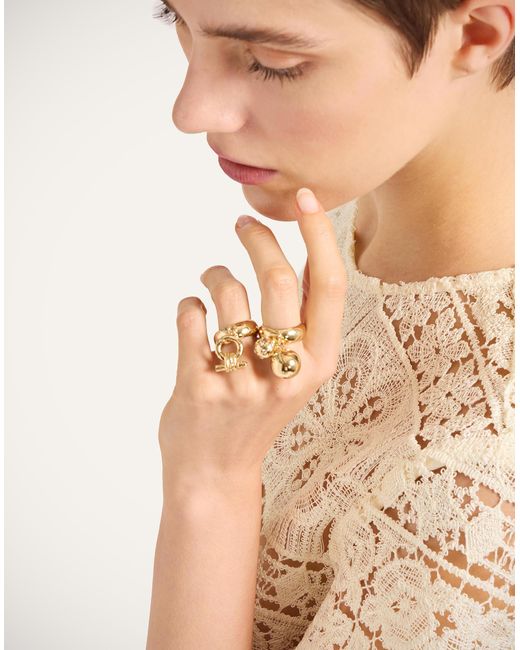 LaDoubleJ Natural Shen Loop Ring