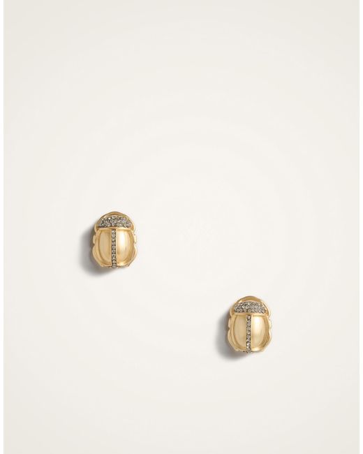LaDoubleJ Brown Khepri Studs
