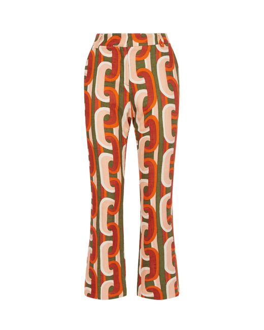 LaDoubleJ Orange 24/7 Pants