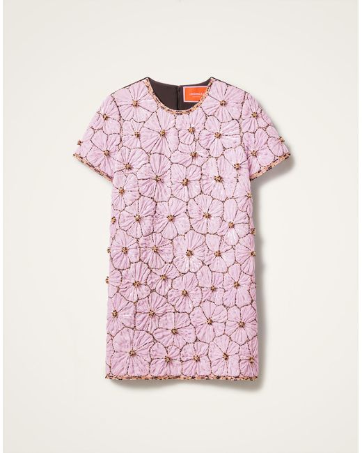 LaDoubleJ Pink Mini Swing Dress