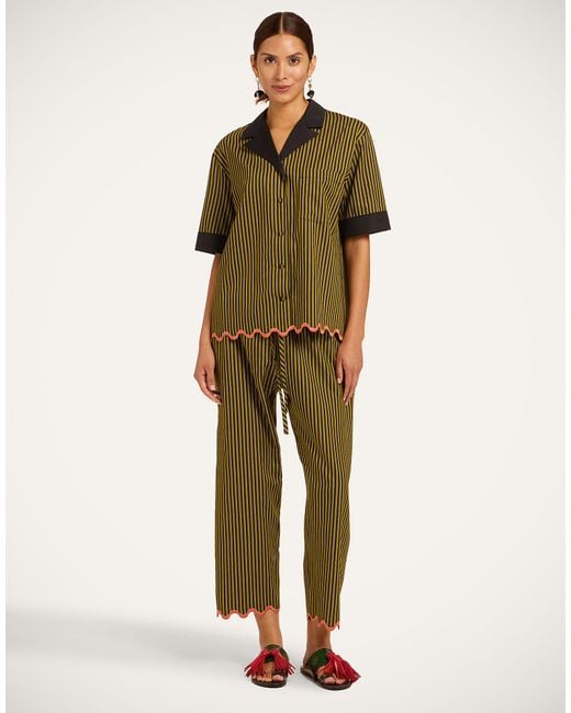 LaDoubleJ Green Drawstring Pants