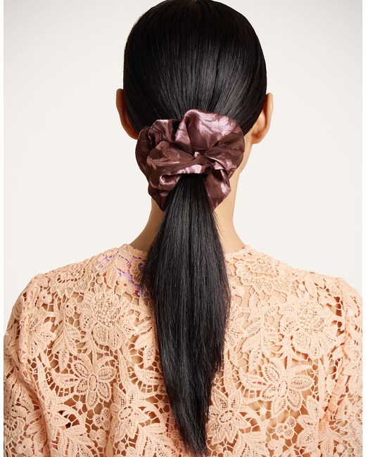 LaDoubleJ Metallic Scrunchie Set