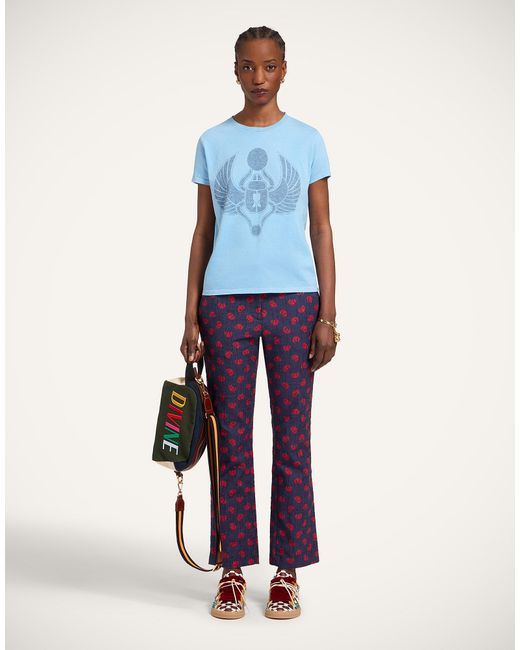 LaDoubleJ Blue High Tee Shirt