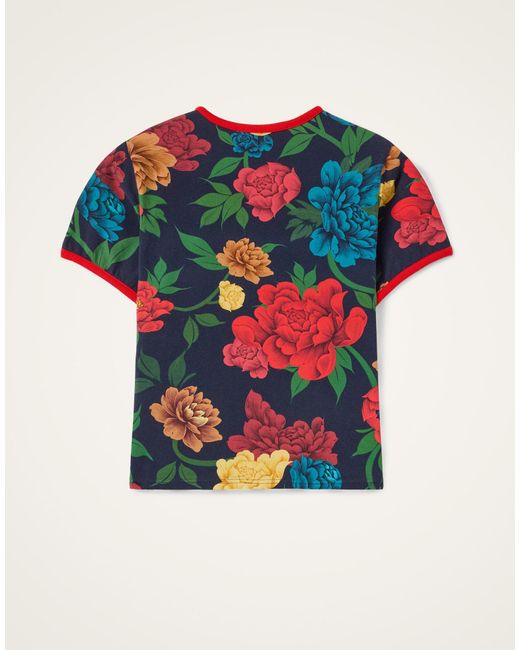 LaDoubleJ Red The Cu-Tee Crop
