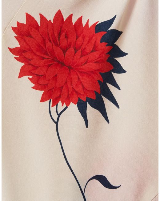 LaDoubleJ Red Chignon Top