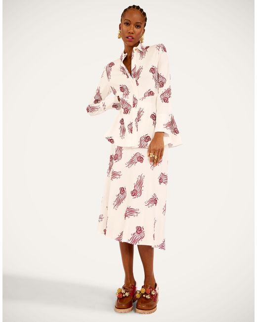 LaDoubleJ Pink Iris Shirt