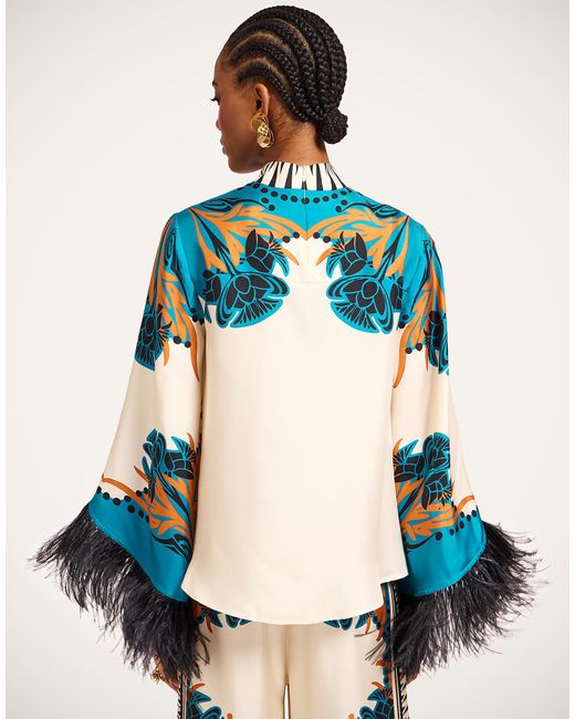 LaDoubleJ Blue Make An Exit Top