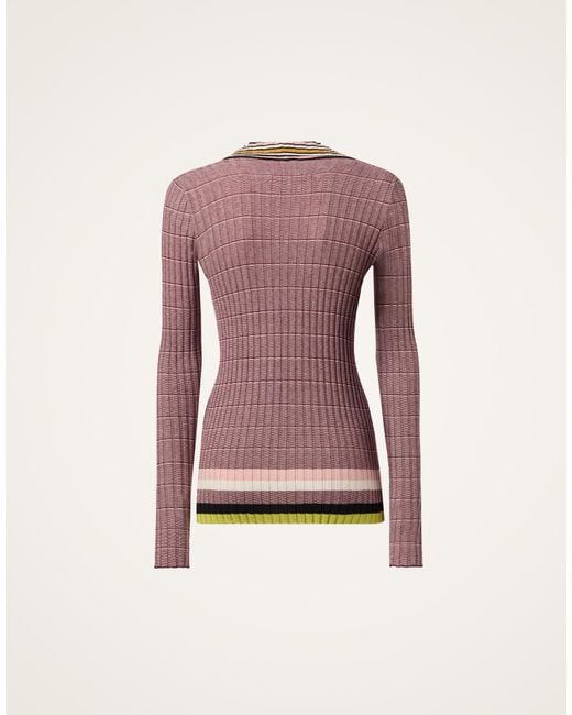 LaDoubleJ Purple Releve Top