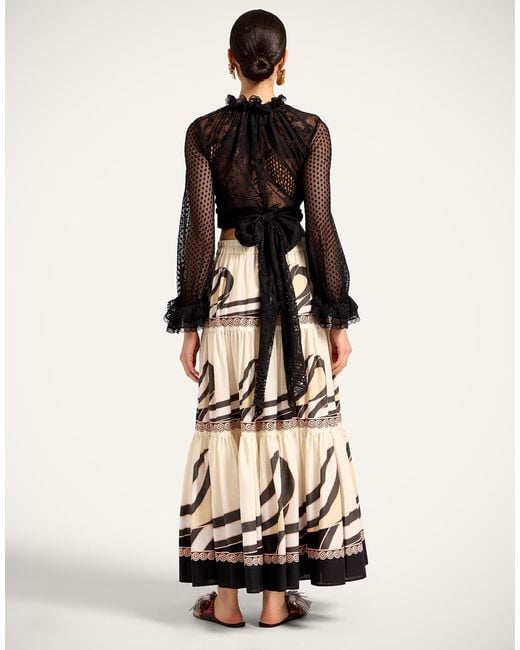 LaDoubleJ White Big Skirt