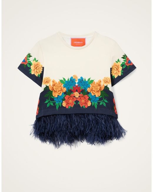 LaDoubleJ Blue La Scala Tee