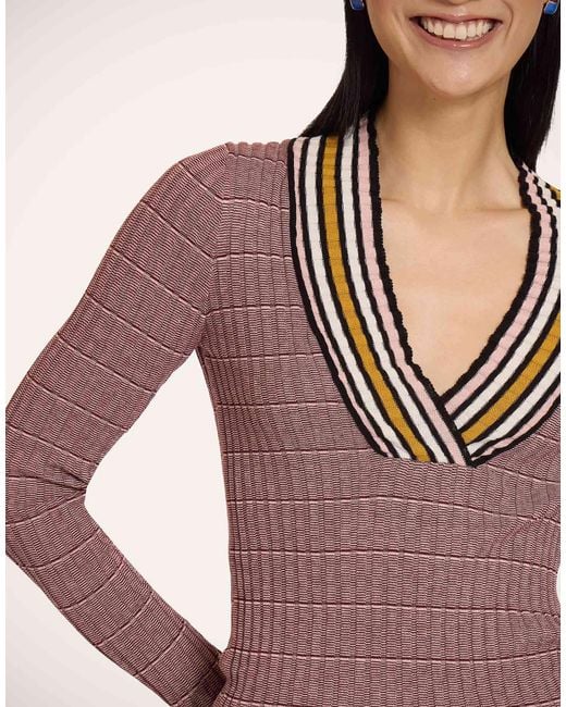 LaDoubleJ Purple Releve Top