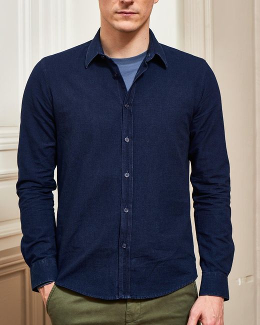 Lafaurie Dawson Shirt in Blue for Men | Lyst