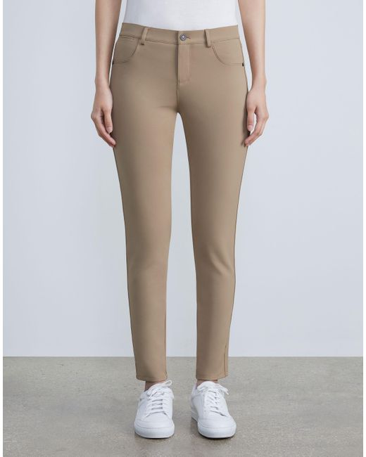 Lafayette 148 New York Natural Acclaimed Stretch Mercer Pant