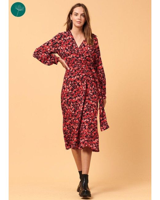 robe rouge la fee maraboutee