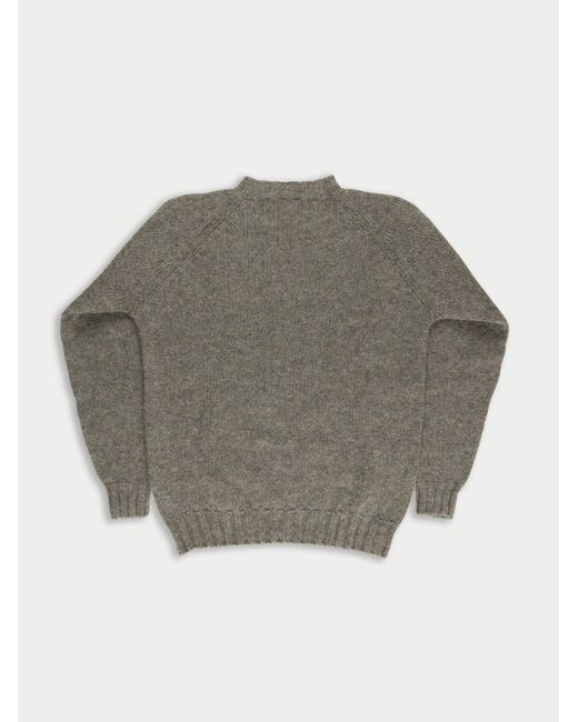 La Fetiche Gray Barney Oversized Menswear Sweater