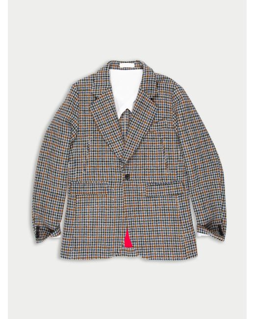La Fetiche Gray Helmut Menswear Styled Jacket