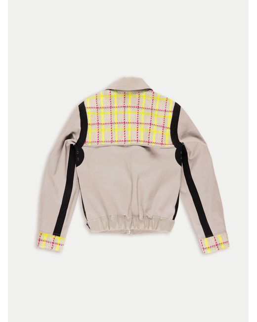 La Fetiche Natural Jaime Reversible Bomber Jacket