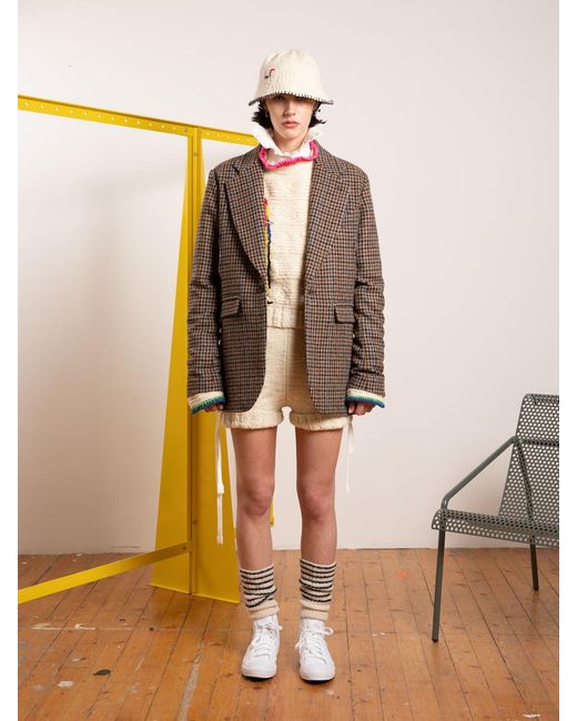 La Fetiche Brown Helmut Menswear Styled Jacket