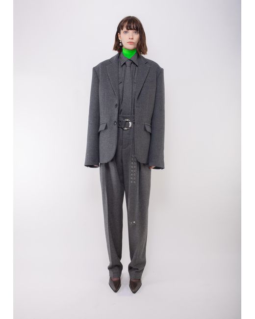 La Fetiche Blue Annie X Oversized Tailored Jacket