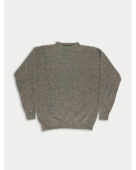 La Fetiche Gray Barney Oversized Menswear Sweater