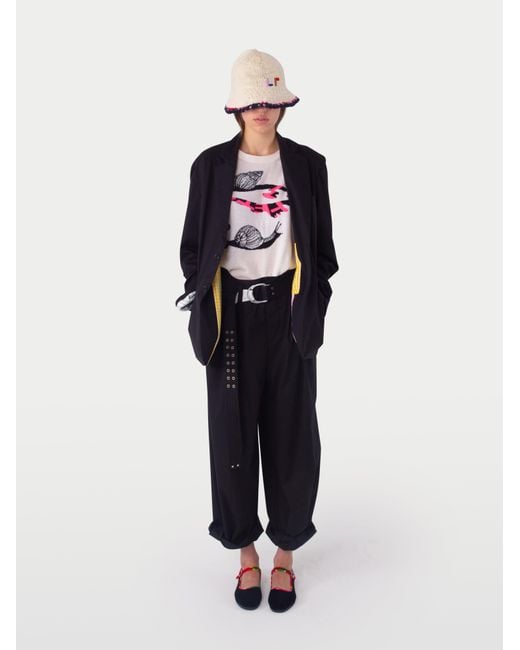 La Fetiche Black Annie Cotton Jacket
