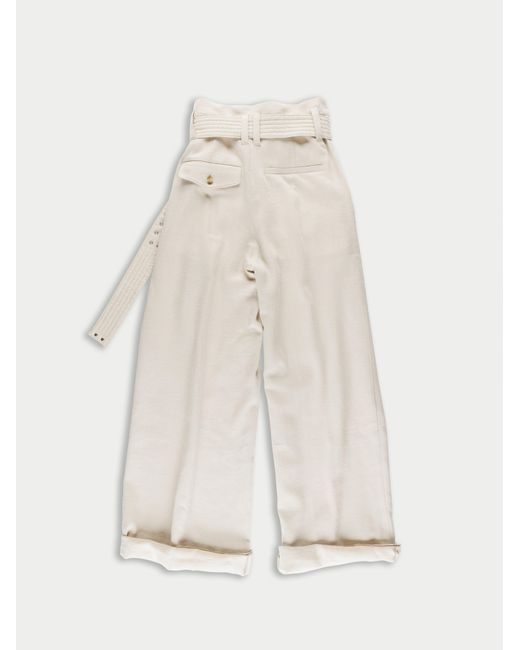 La Fetiche Multicolor Angie Pleated Trousers