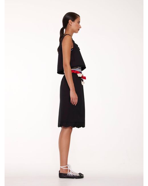 La Fetiche Black Chloe Lingerie Styled Top