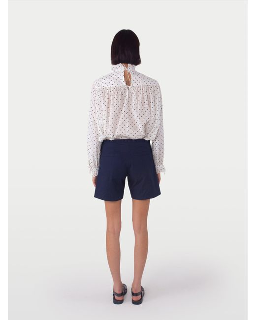 La Fetiche Blue Harriette Boy Scout Shorts
