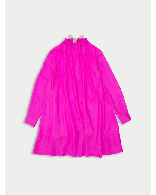 La Fetiche Pink Jill Silk Dress