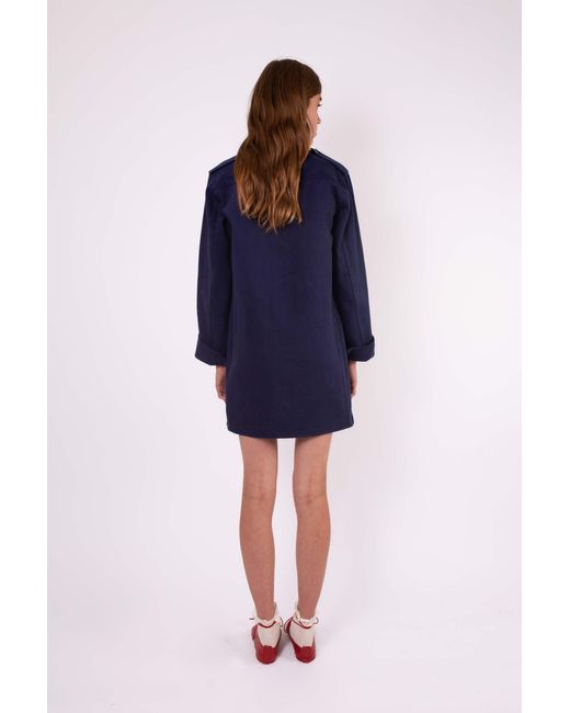 La Fetiche Blue Avril Mini Skirt