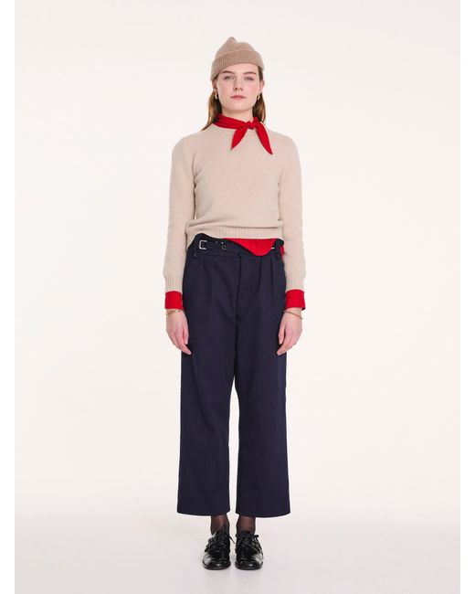 La Fetiche Natural Hepworth Crew Neck Sweater