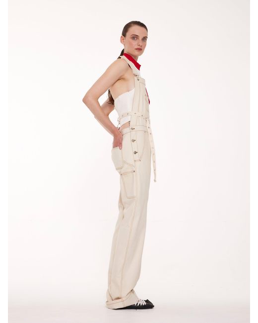 La Fetiche Natural Ursula Work Wear Dungarees