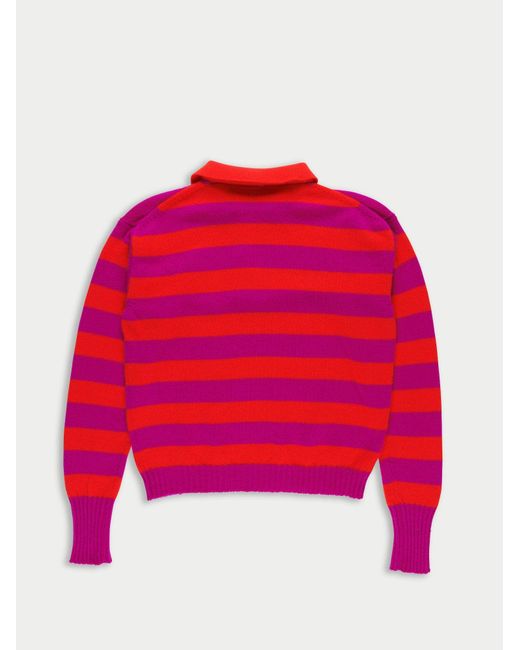 La Fetiche Winifred Striped Rugby Sweater