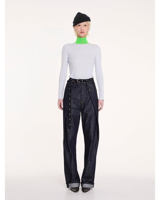 La Fetiche Blue Meret Raw Denim Jean
