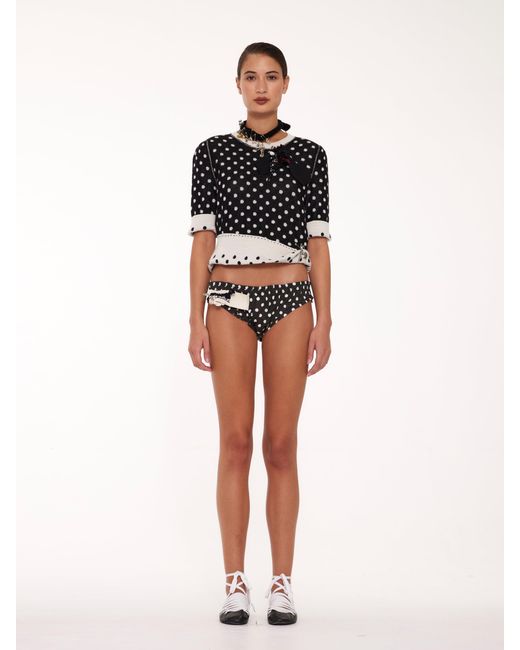 La Fetiche Black Lulu Cotton Pants